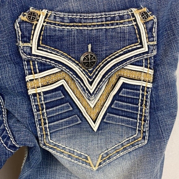 Affliction Men's Blue Denim Blake Jeans 31 - Picture 6 of 12